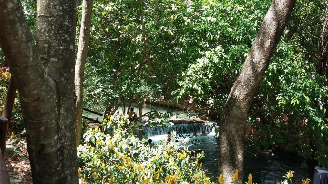 Aguas Da Serra Com Acesso Ao Rio E Vista Pra Serra Rio Quente Exterior foto