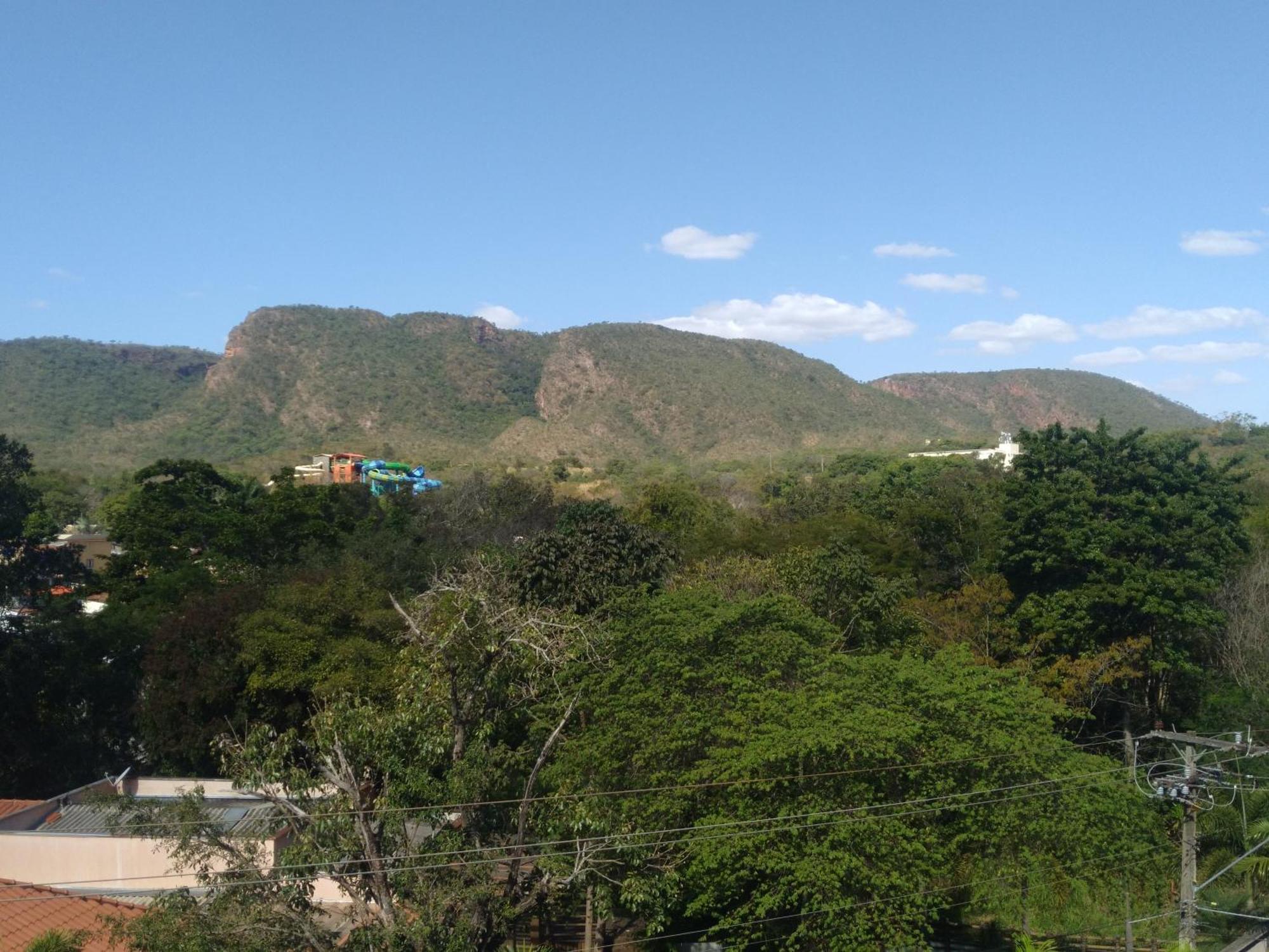 Aguas Da Serra Com Acesso Ao Rio E Vista Pra Serra Rio Quente Exterior foto